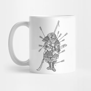 Standing Death of Benkei Mug